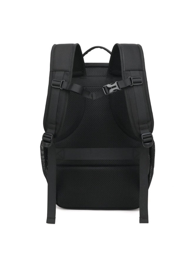 كول بيل CB-8301 Black 15Inch Dual-Tone Design Laptop Backpack - Image 3